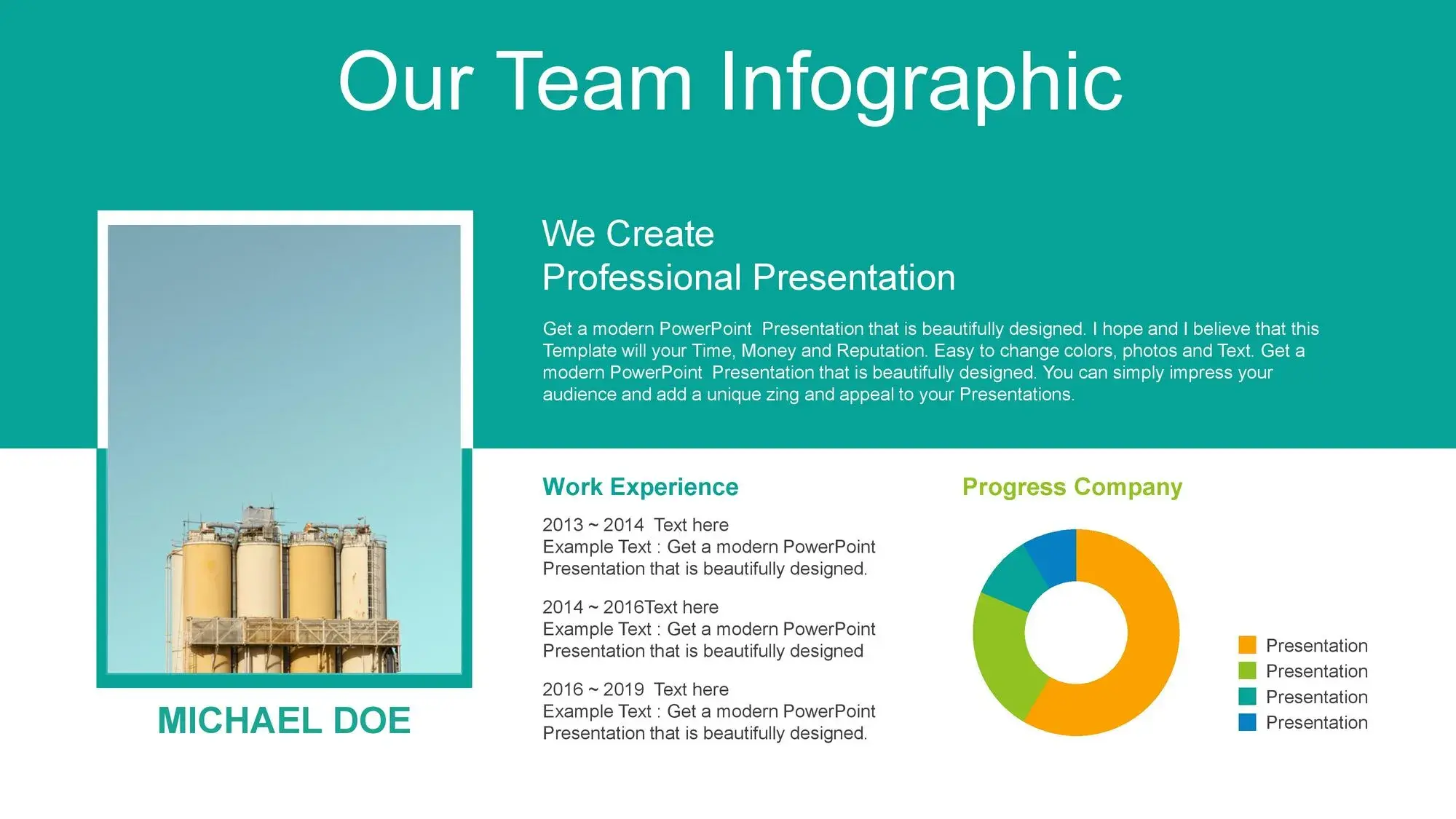 Plantilla PowerPoint para Tesis de Ingeniería Industrial
