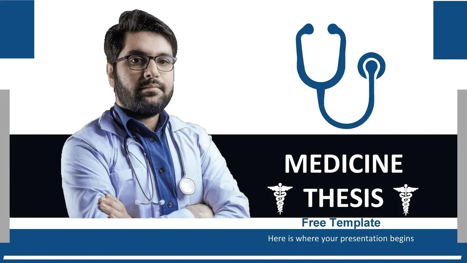 Plantilla PowerPoint para Tesis de Medicina