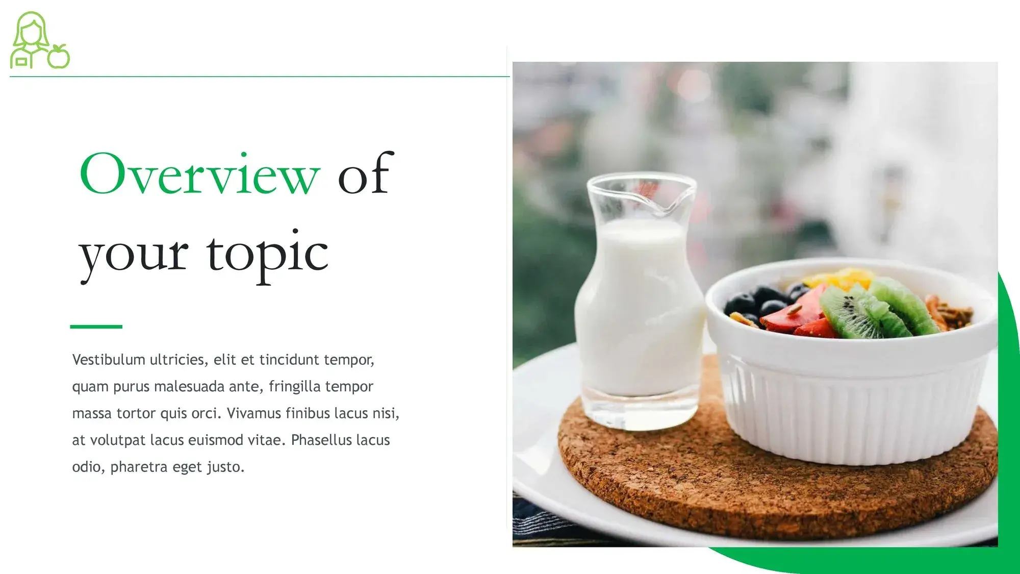 Plantilla PowerPoint para Tesis de Nutrición