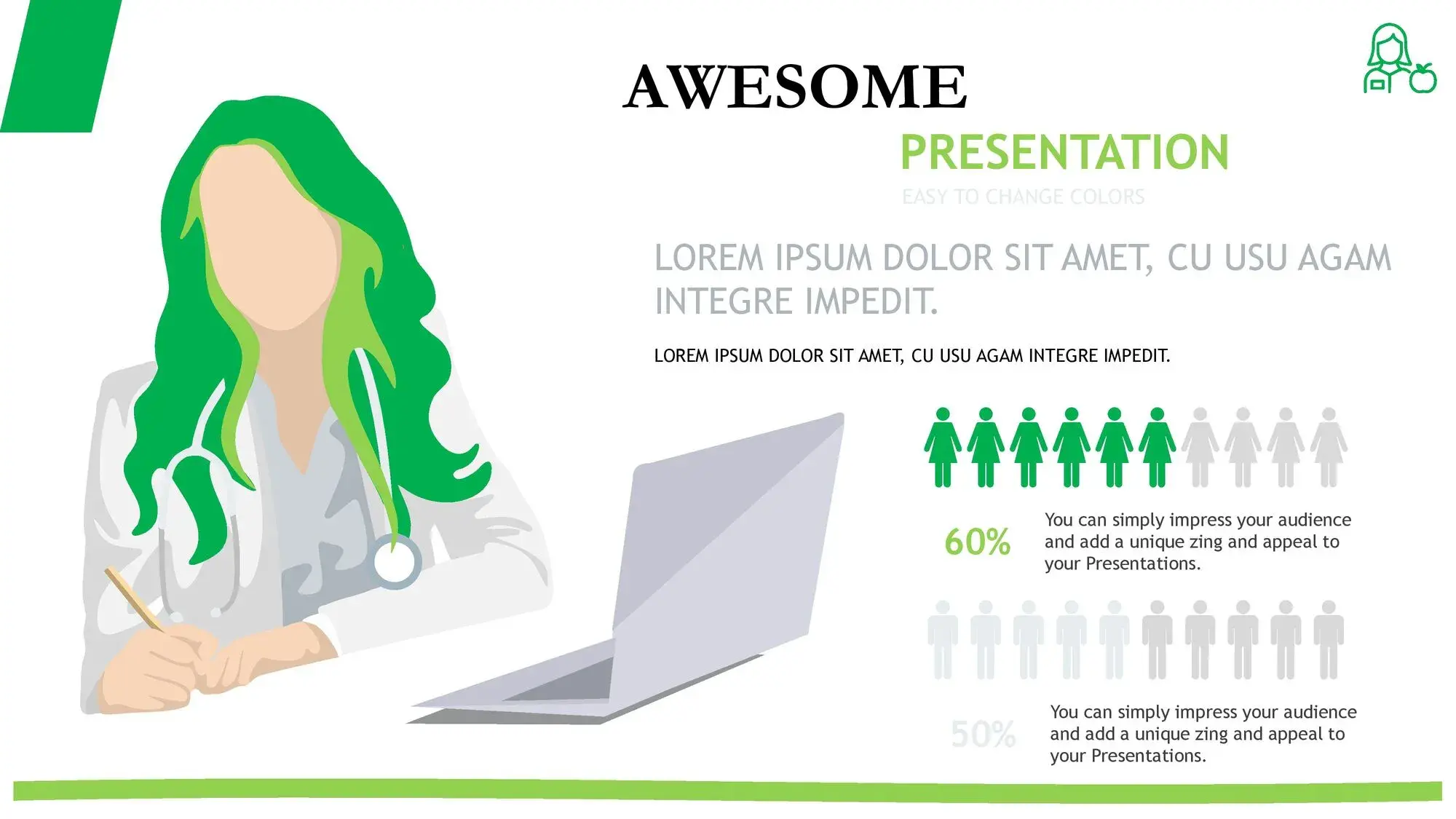 Plantilla PowerPoint para Tesis de Nutrición