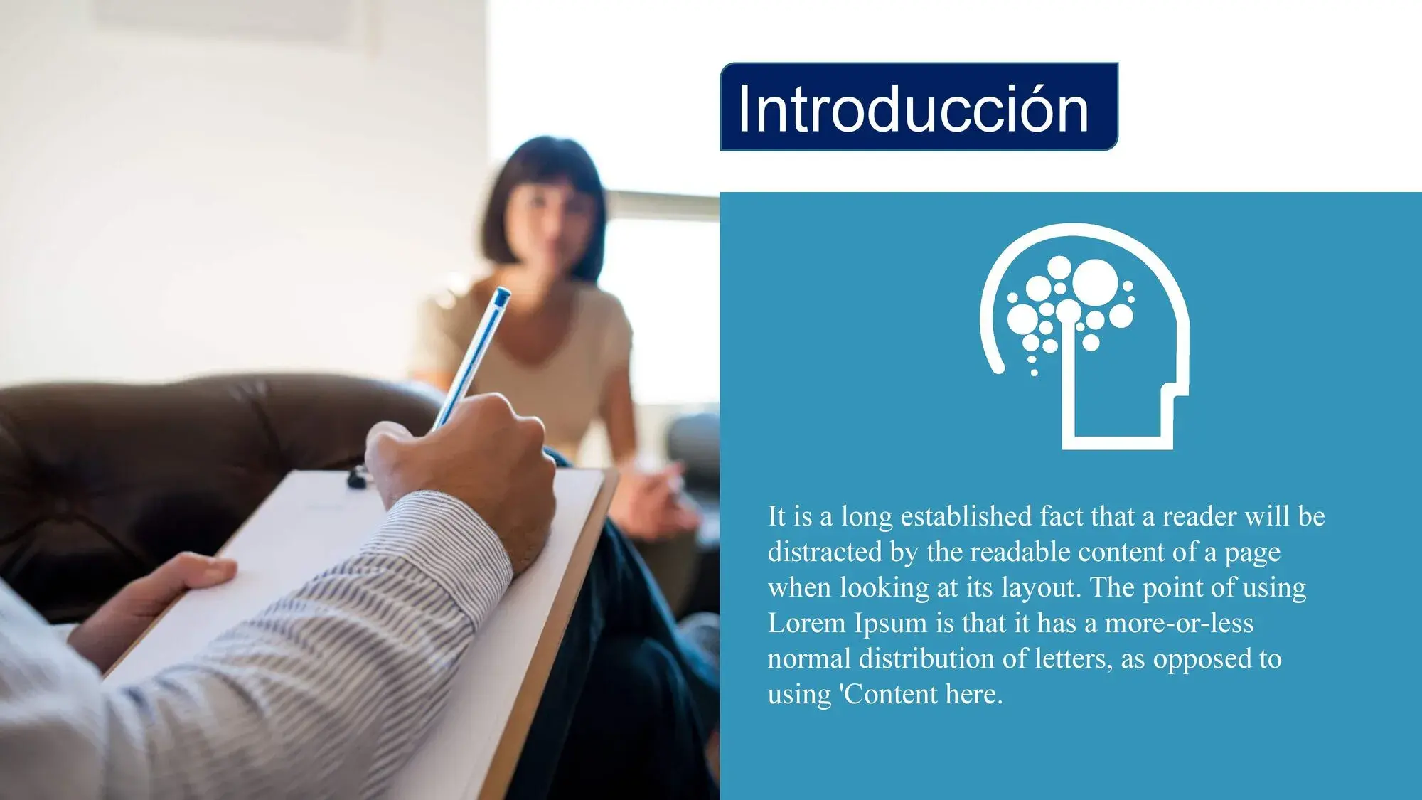 Plantilla PowerPoint para Tesis de Psicología