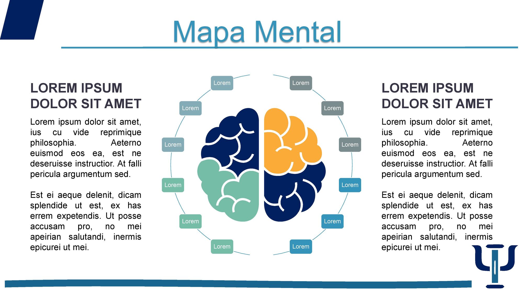 Plantilla PowerPoint para Tesis de Psicología
