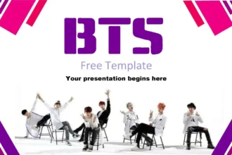 Plantilla PowerPoint Moderna de BTS