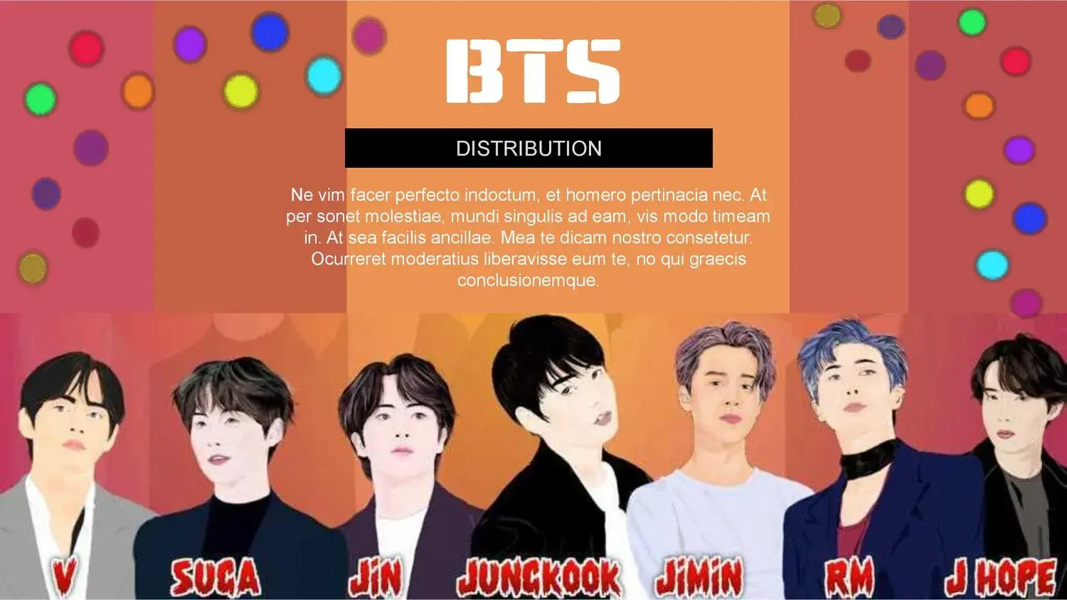 Plantilla PowerPoint Moderna de BTS