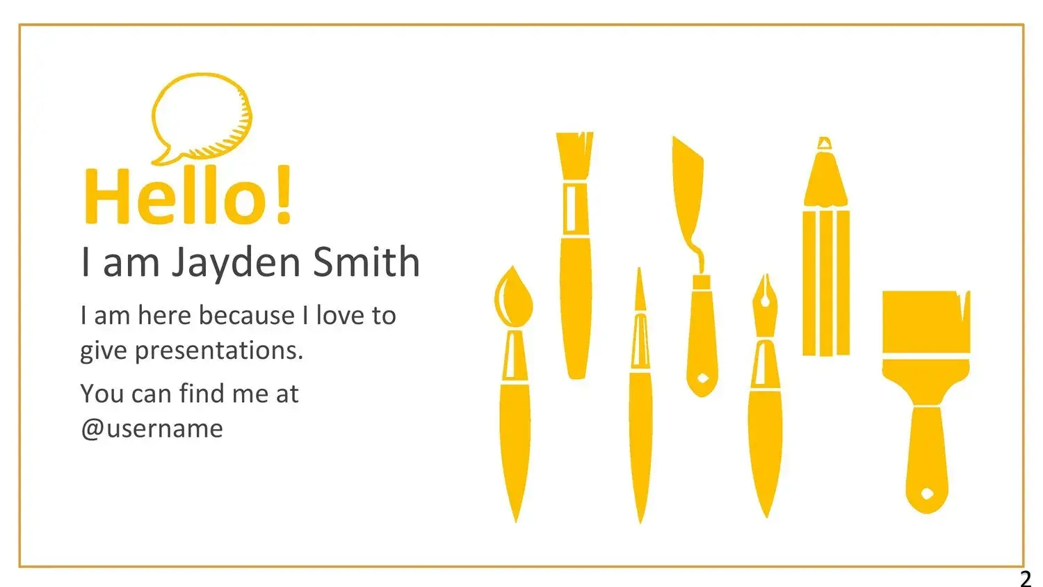 Plantilla PowerPoint para Clases de Arte